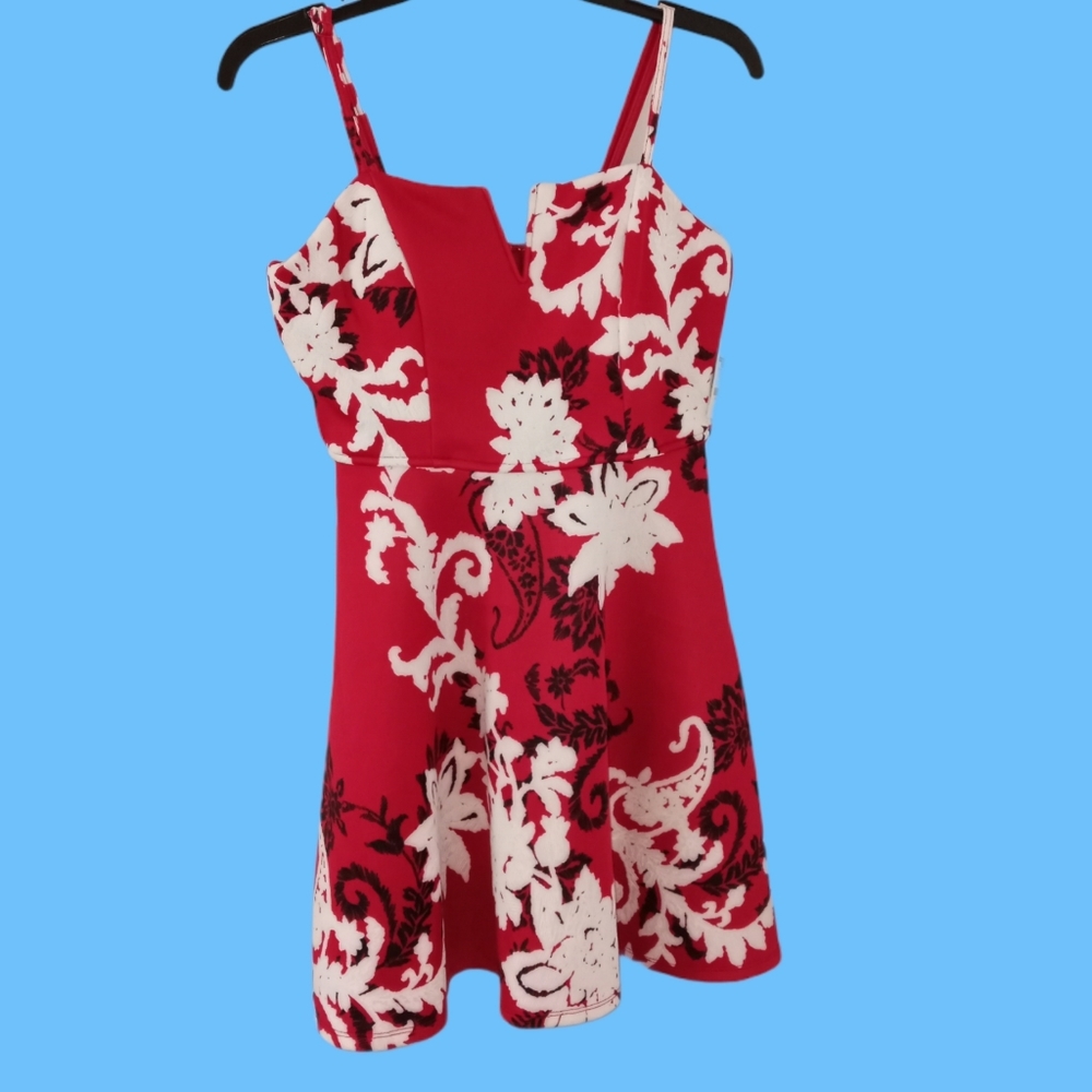 Charlotte russe embroidery floral dress size small